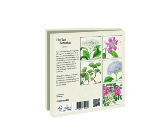 Card folder with env, Square: Flora Japonica, Hortus Leiden