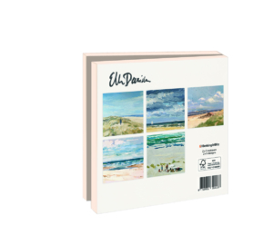 Card folder with env, Square: On the beach, Ellen Davidzon
