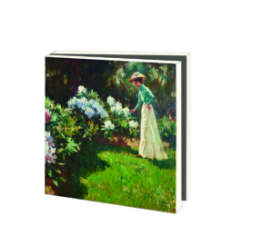 Card folder with env, Square: Frau im Garten, Noord-Veluws Kunstmuseum