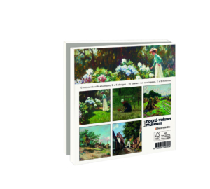 Card folder with env, Square: Frau im Garten, Noord-Veluws Kunstmuseum