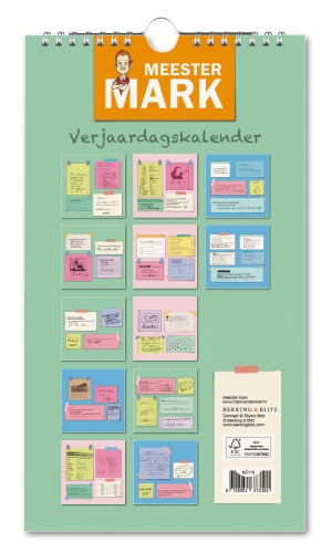 Birthday calendar: Meester Mark