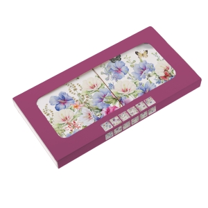 Coasters: Hibiscus, Janneke Brinkman-Salentijn
