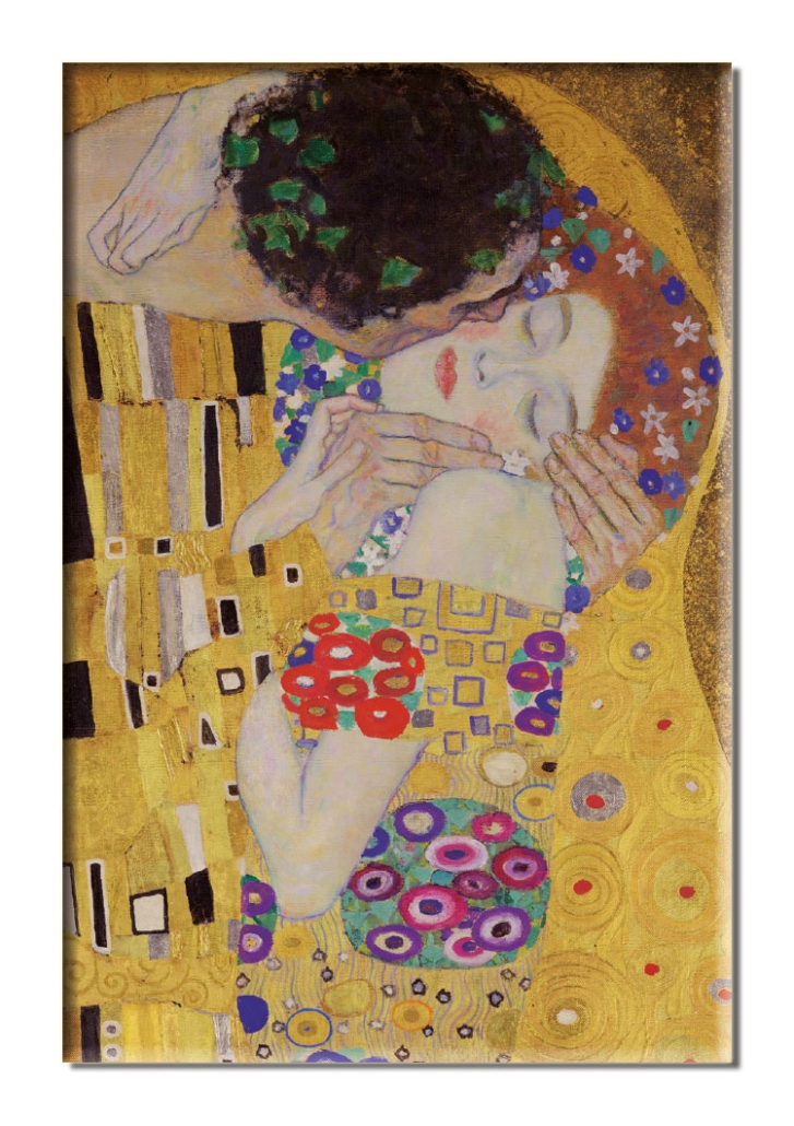 Fridge magnet: The Kiss, Gustav Klimt