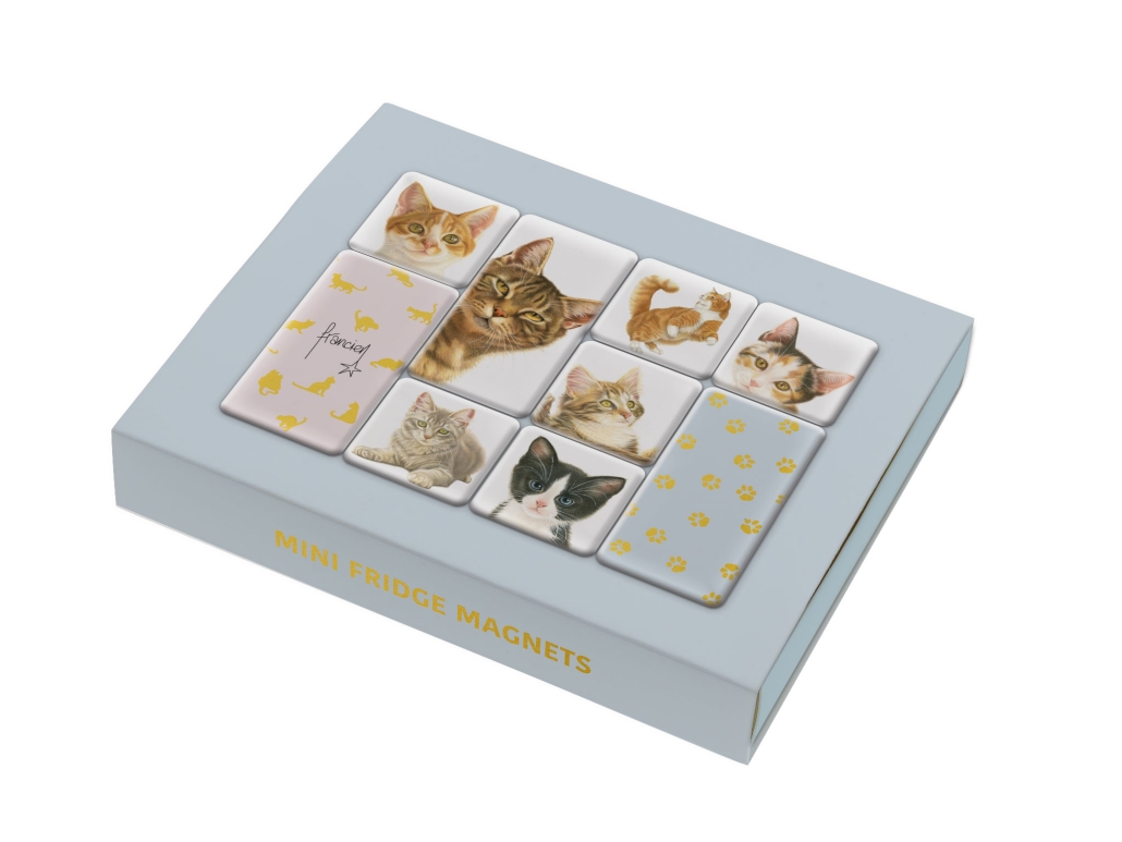 Set Fridge magnets: Franciens katten, Francien van Westering