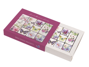 Set Fridge magnets: Hibiscus, Janneke Brinkman-Salentijn