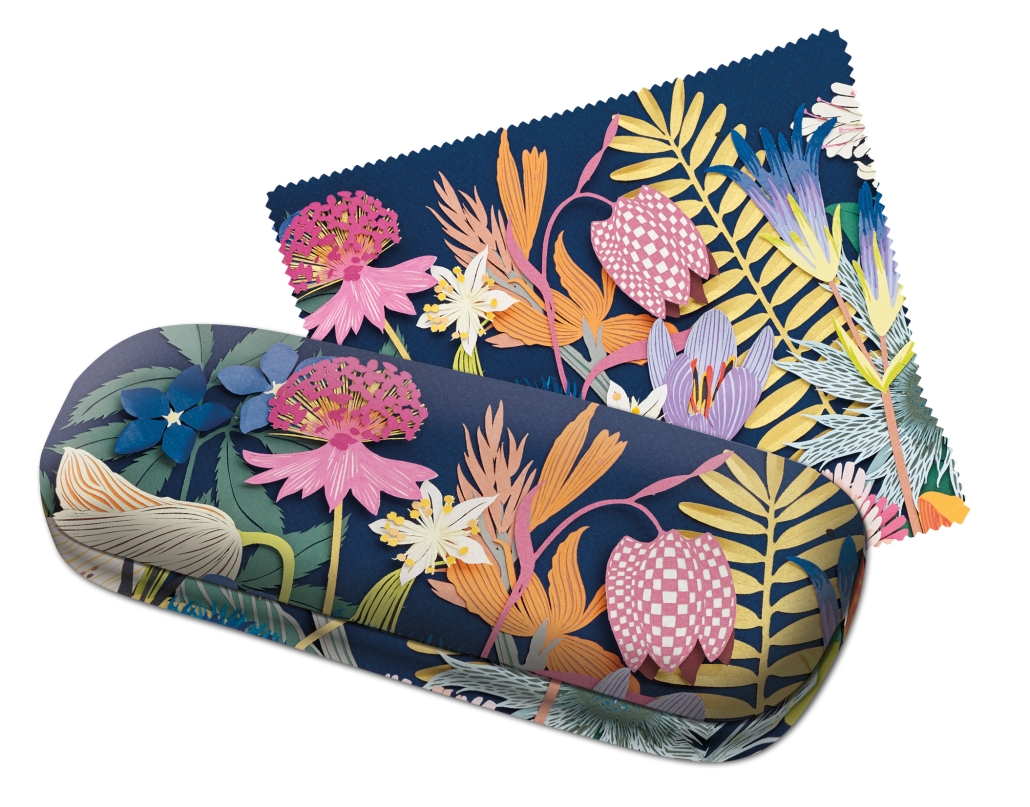 Glasses case incl. glasses cloth: Paper creations, Geertje Aalders