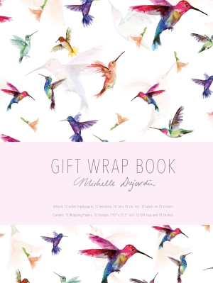 Gift wrap book: Michelle Dujardin