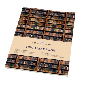 Gift wrap book: Books, Die Klosterbibliothek, Maria Laach