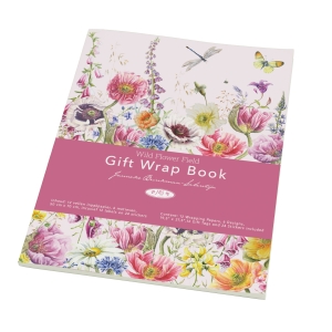 Gift wrap book: Wild Flower Field, Janneke Brinkman-Salentijn
