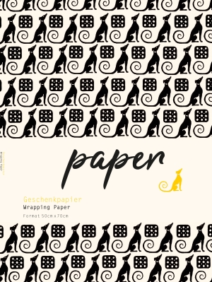 Gift wrap book: Animal papers from the collection of the Kunstblibliothek