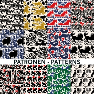Gift wrap book: Animal papers from the collection of the Kunstblibliothek