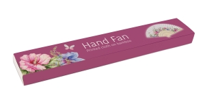 Hand Fan: Hibiscus, Janneke Brinkman-Salentijn