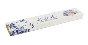 Hand Fan: Delft Blue, Rijksmuseum Amsterdam