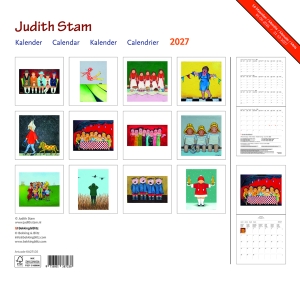 Judith Stam monthly calendar 2027