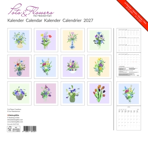 Ine Heesterman monthly calendar 2027
