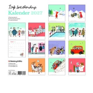 Fiep Westendorp monthly calendar 2027