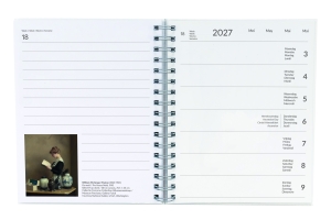 Book by book weekagenda 2027