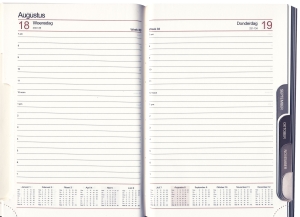 Combi agenda A5 day 2027