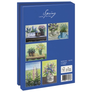 Card folder with env. Large: Spring, Laetitia de Haas