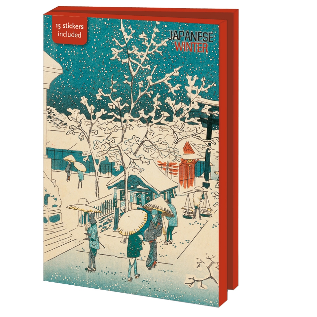 Card folder with env. Large: Japanese Winter