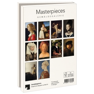 Card folder with env. Large: Masterpieces, Gemäldegalerie, Staatliche Museen zu Berlin