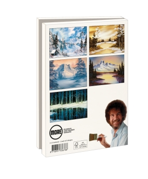 Card folder with env. Large: Happy Winter, Bob Ross, Museum More