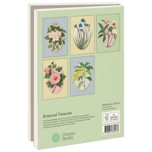 Card folder with env, Large: Botanical Treasures, Chester Beatty