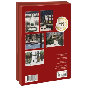 Card folder with env, Large: Winter Garden, Laetitia de Haas
