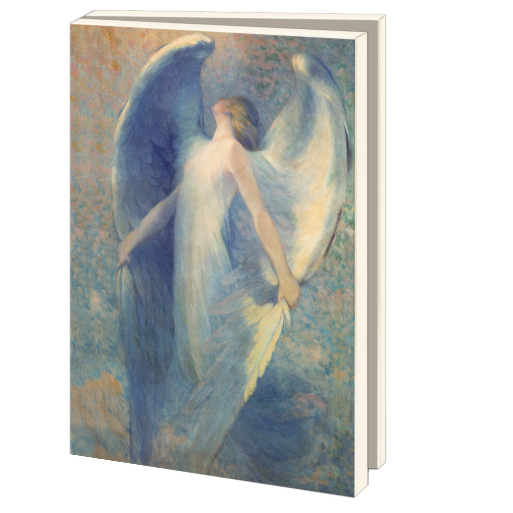 Card folder with env, Large: The Angel, William Baxter Closson, Smithsonian American Art Museum