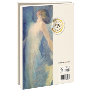 Card folder with env, Large: The Angel, William Baxter Closson, Smithsonian American Art Museum