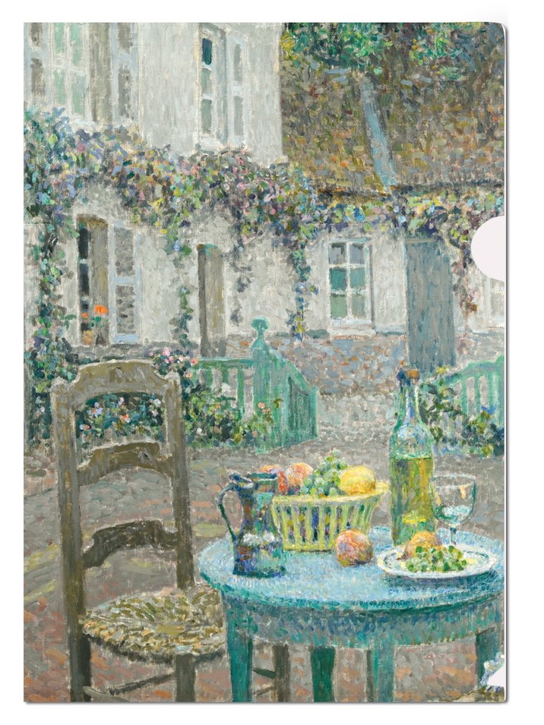 L-folder: La Table bleue, Henri Le Sidaner, Singer Laren