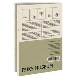 Card folder with env, Small: Crawly Creatures, Anselmus Boëtius de Boodt, Rijkmuseum