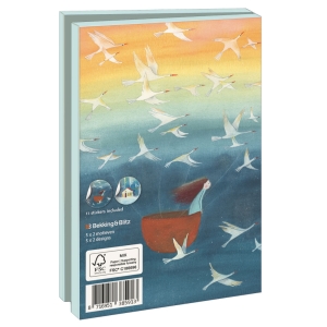 Card folder with env, Small: The Visitor, Miriam Bouwens