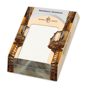 Memo pad: Die Klosterbibliothek, Maria Laach