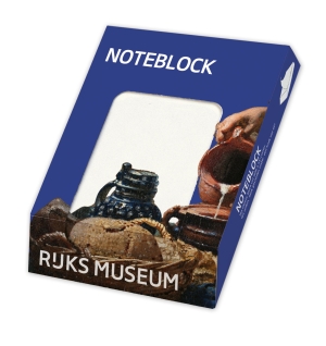 Memo pad: Het melkmeisje/The Milkmaid, Johannes Vermeer, Rijksmuseum Amsterdam