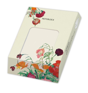 Memo pad: Bloemen voor een gebloemde lap, Leo Gestel, Singer Laren