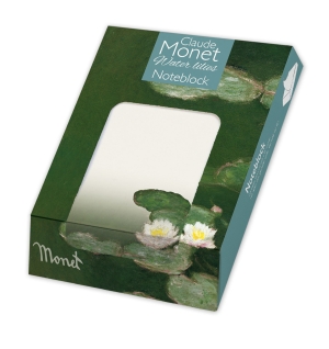 Memo pad: Waterlilies, Claude Monet