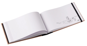 Passepartout notebook, liggend / landscape / quer
