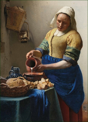 Puzzle (1.000 pieces): Melkmeisje, Vermeer, Rijksmuseum