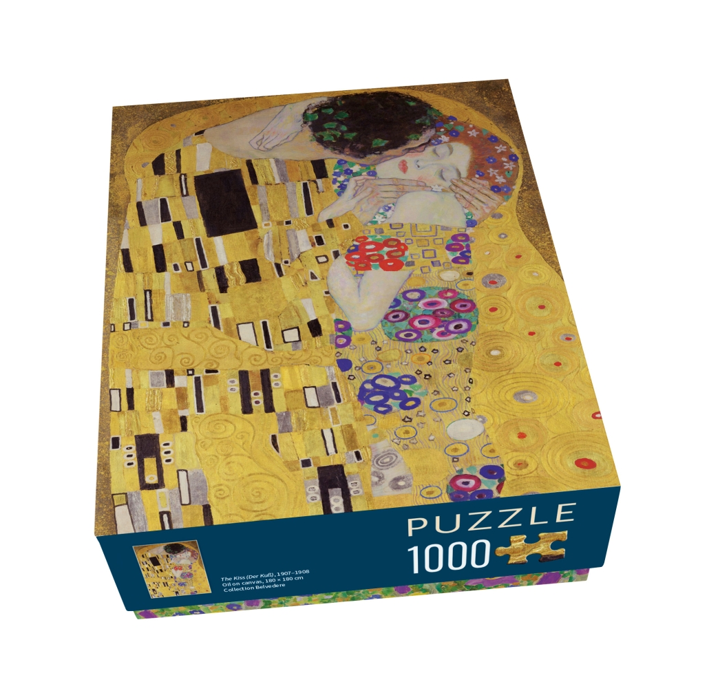 Puzzle (1.000 pieces): The Kiss, Gustav Klimt