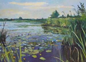 Puzzle (1.000 pieces): Gosse Koopmans, Nationaal Park De Alde Feanen