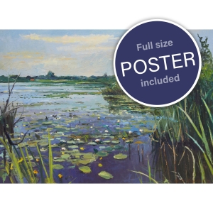 Puzzle (1.000 pieces): Gosse Koopmans, Nationaal Park De Alde Feanen