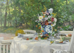 Puzzle (1.000 pieces): Na de lunch, Willem Steelink jr., Singer Laren