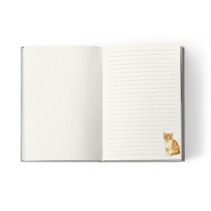 Notebook A5 hardcover: Franciens Kittens & Poppies, Francien van Westering