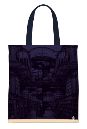 Tote bag: Books, Die Klosterbibliothek, Maria Laach