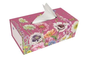Tissue box holder: Wild Flower Field, Janneke Brinkman-Salentijn