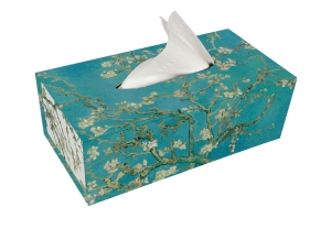 Tissue box holder: Almond Blossom, Vincent van Gogh, Van Gogh Museum