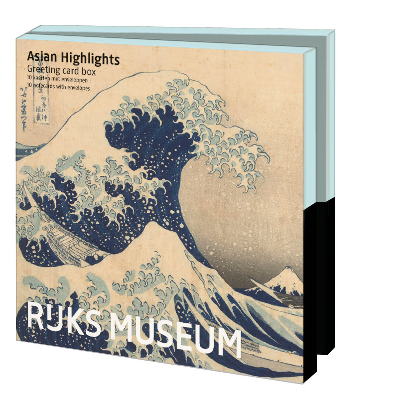 Card folder with env. Square: Asian Highlights, Collection Rijksmuseum Amsterdam
