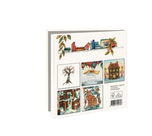 Card folder with env. Square: Verdwalen in verhalen, Gea Valk