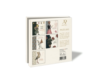 Card folder with env. Square: Feestelijke momenten, Anton Pieck